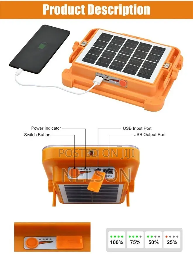 Led Solar Light Charger