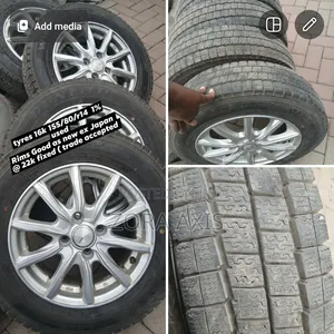 Dunlop 155/80r14 Rims Tyres