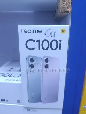 New Realme C100i 128 GB White