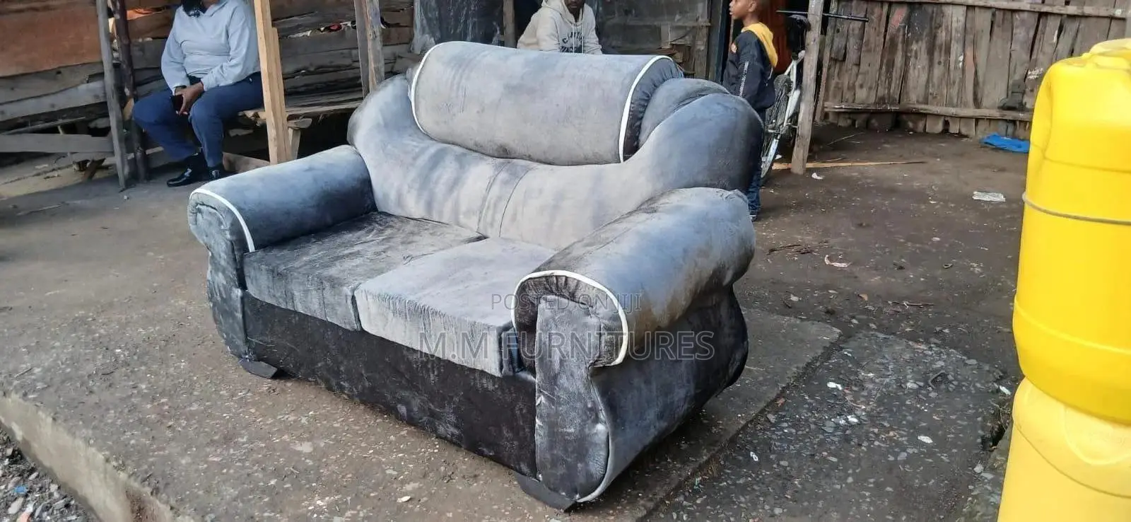 Grey D Seat
