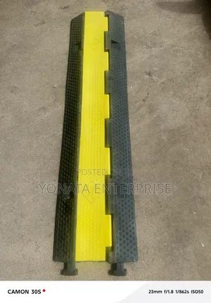 Premium Quality 2 Channel Rubber Cable Protector