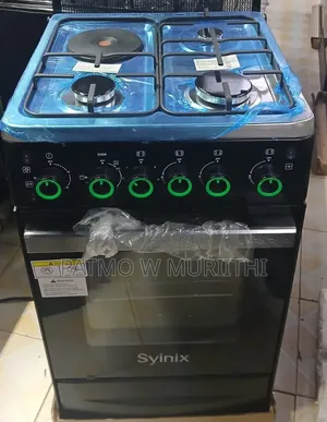Syinix 50by55 3+1 Standing Cooker With Electric Oven