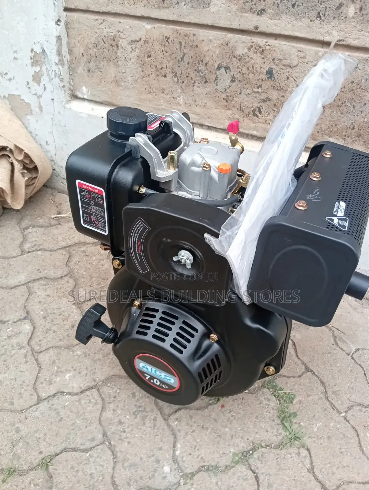 Concrete Mixing Engine Diesel Powered