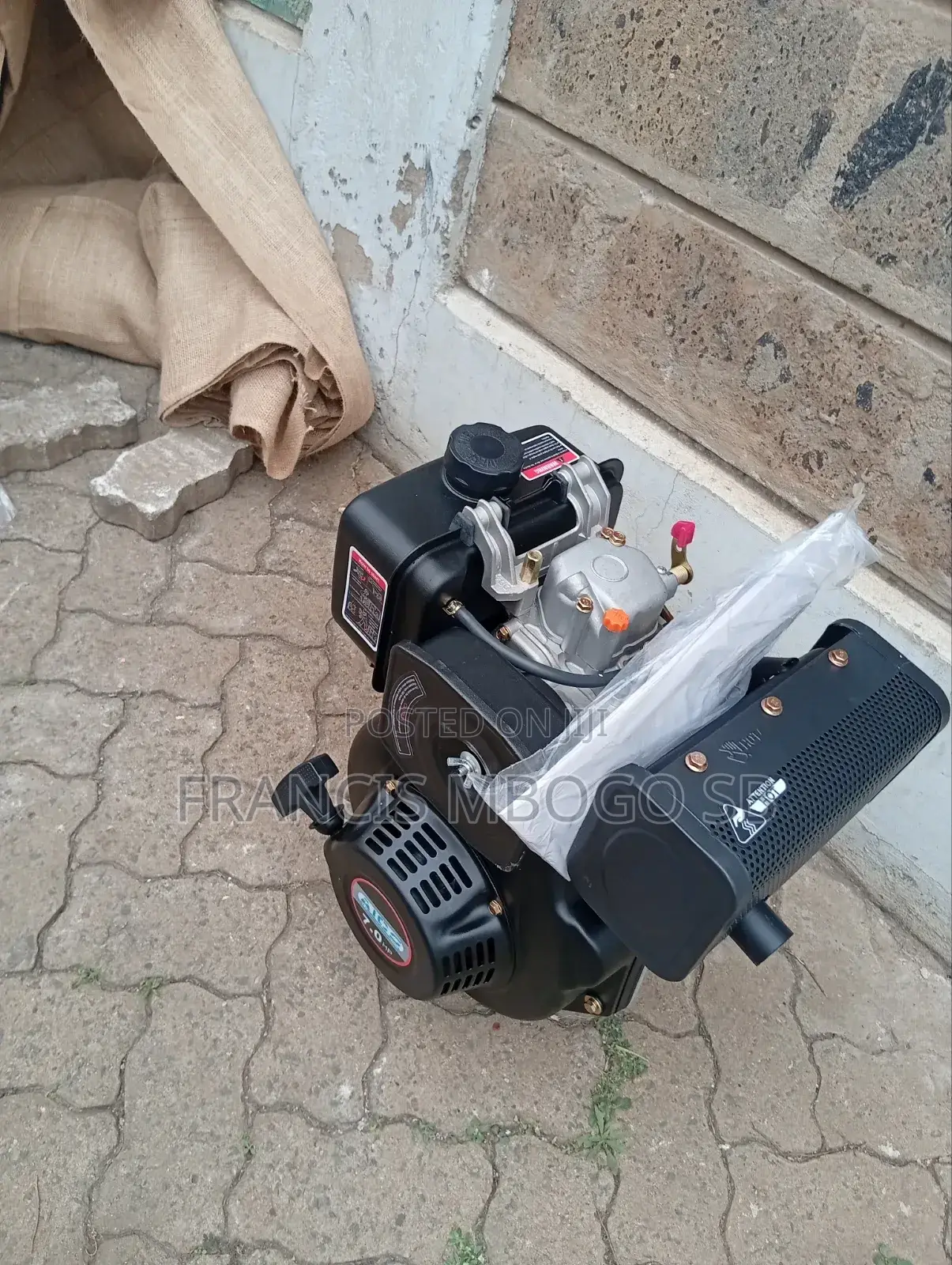 Concrete Mixing Engine Diesel Powered