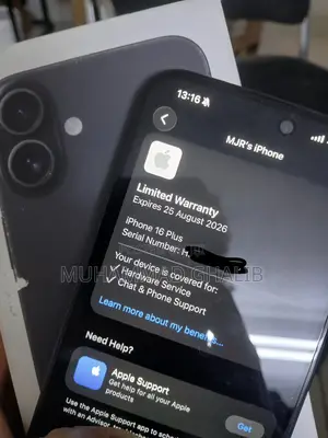 Apple iPhone 16 Plus 128 GB Black
