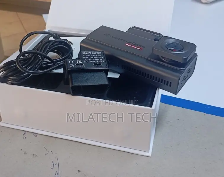 Ubox 4g Vehicle Dash Cam – 1080p Hd, Sim Card Support