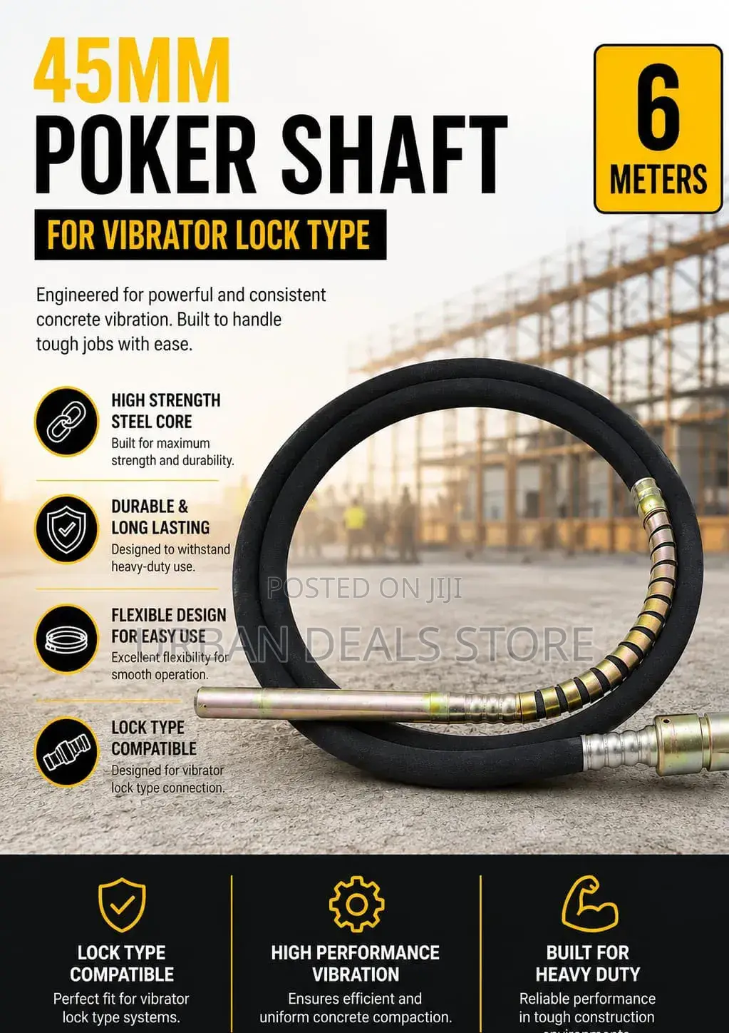 45mm Poker Shaft
