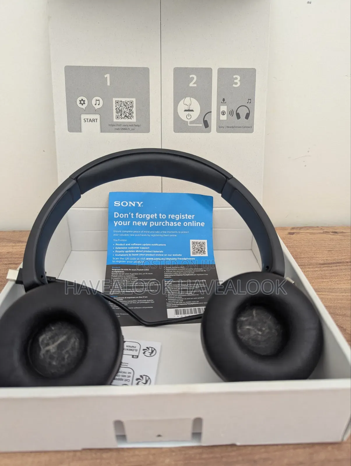 Sony Wh-Ch520 Bluetooth Wireless Headphones – Genuine Uk Import
