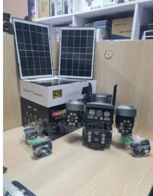 V380 4g PTZ Triple Lens Solar Camera With Ai Motion Detection
