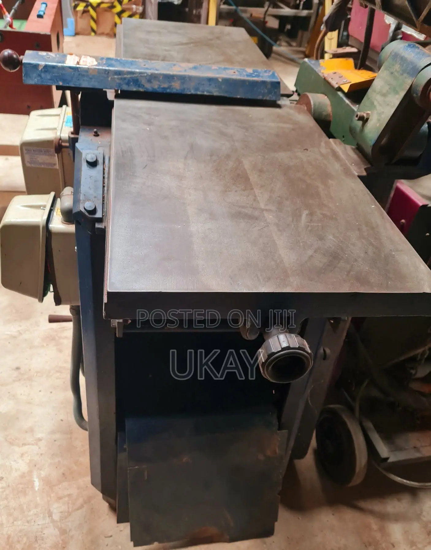 Wadkin Cast Iron Planer-thicknesser Combination Machine.
