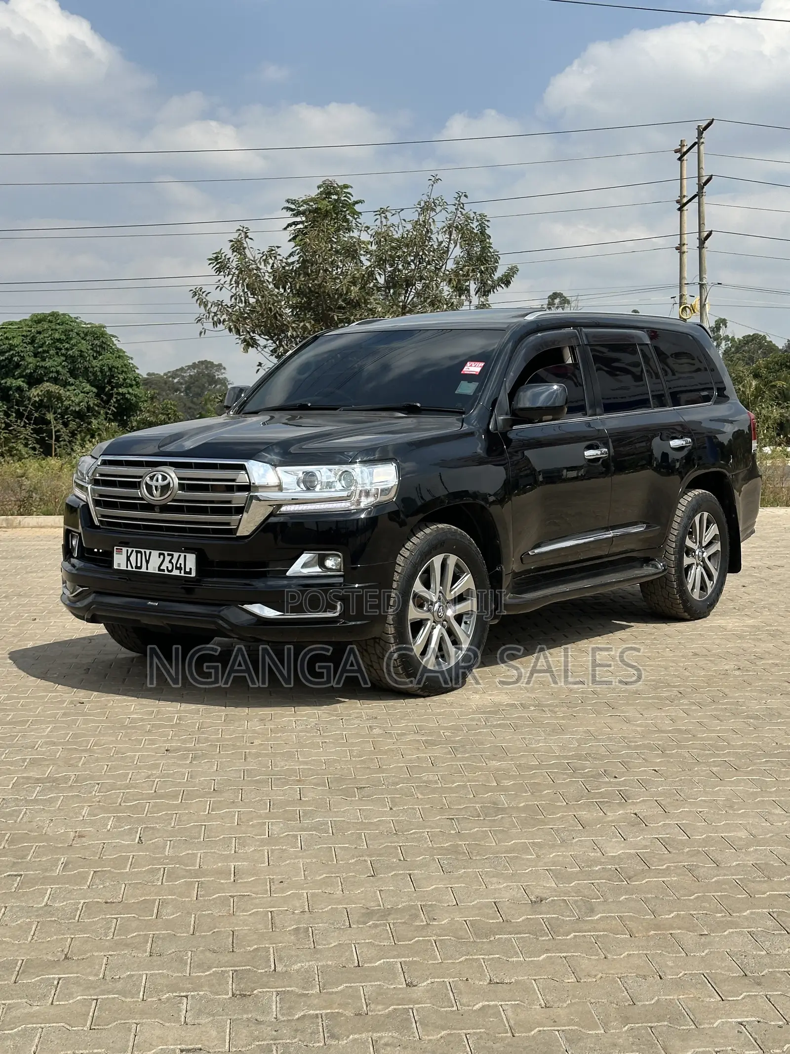 Toyota Land Cruiser 4.6 V8 ZX 2011 Black
