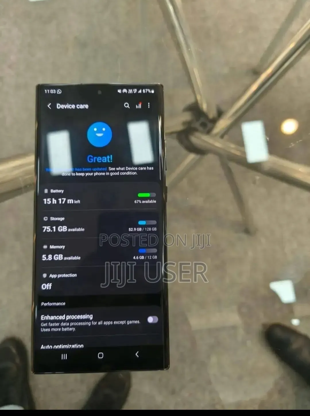 Samsung Galaxy Note 20 Ultra 5G 128 GB Black