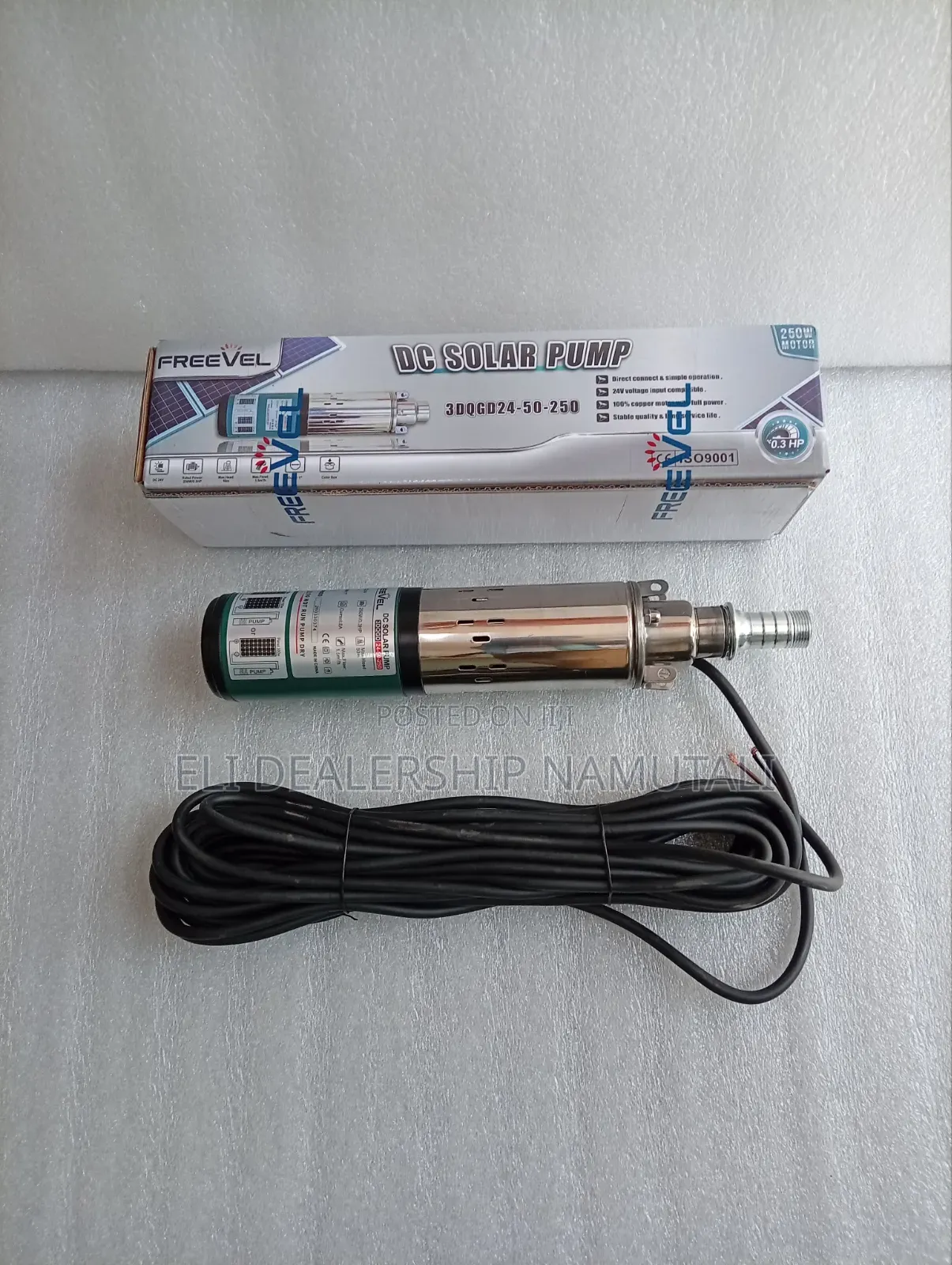 Energy Saving 24v Solar Submersible Water Pump for Home, Farm Garden