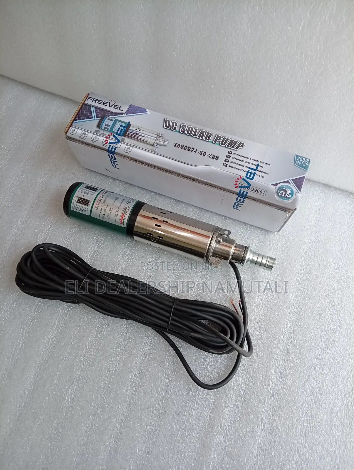 Energy Saving 24v Solar Submersible Water Pump for Home, Farm Garden