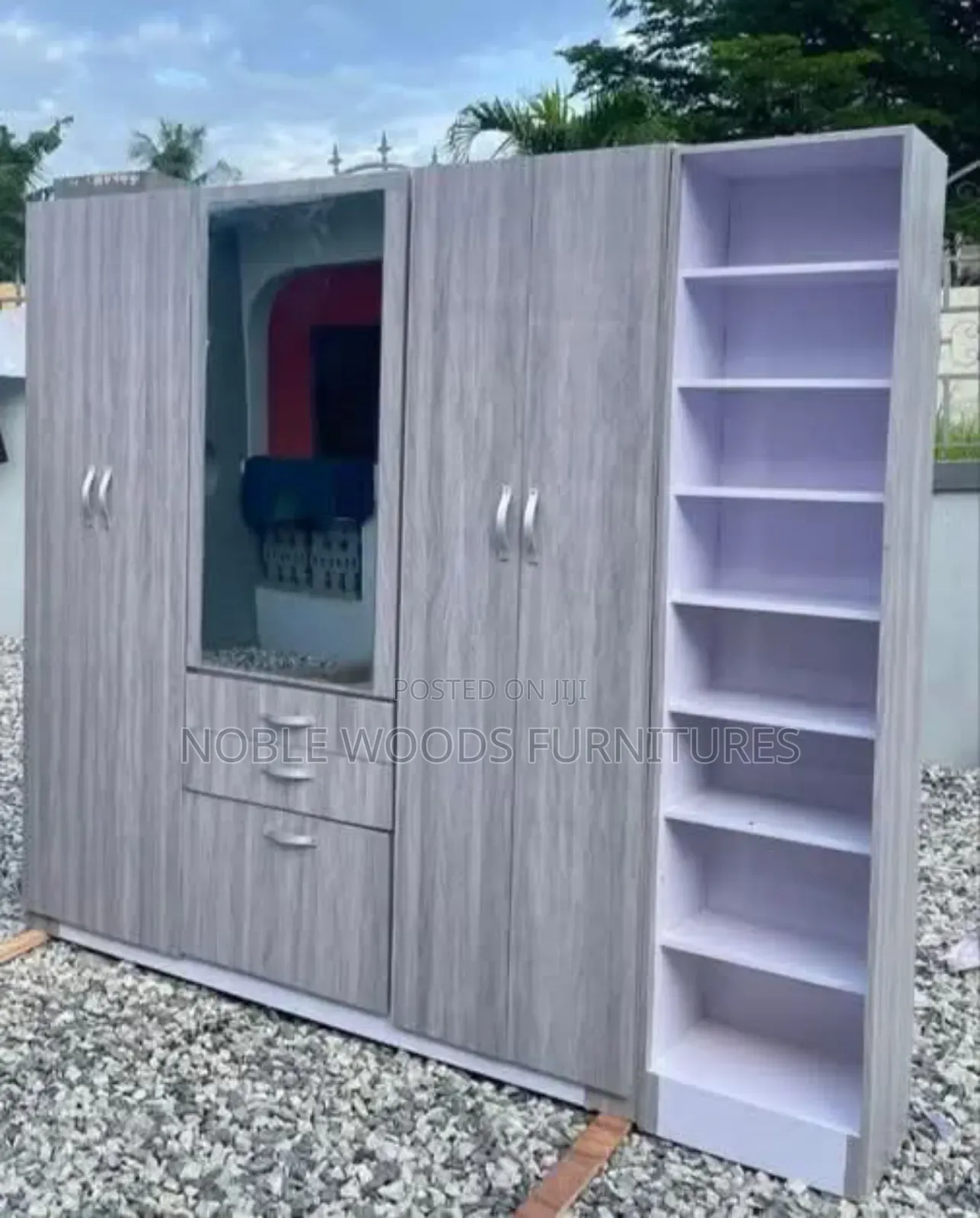 Wardrobe Grey