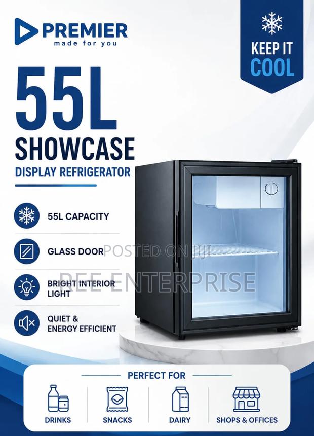 Premier 55l Showcase Display Refrigerator - thumbnail 2