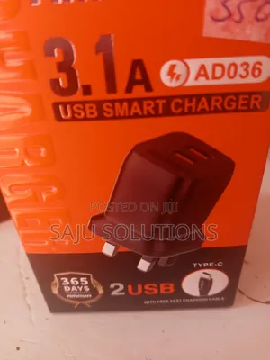 Amaya 3.1a Usb Smart Chargers