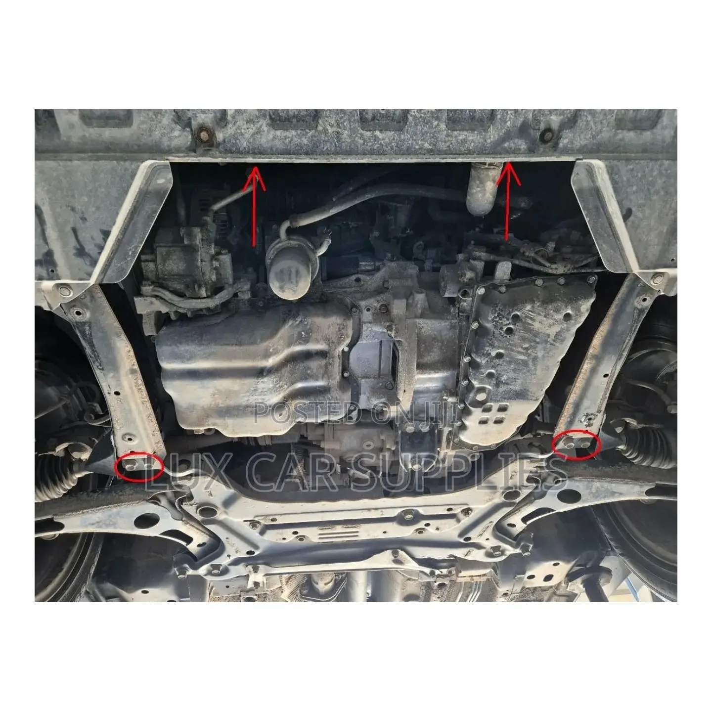 Under Engine Steel Cover for a Mitsubishi Outlander