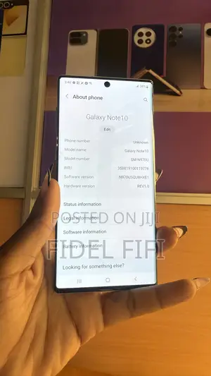 Samsung Galaxy Note 10 5G 256 GB Silver