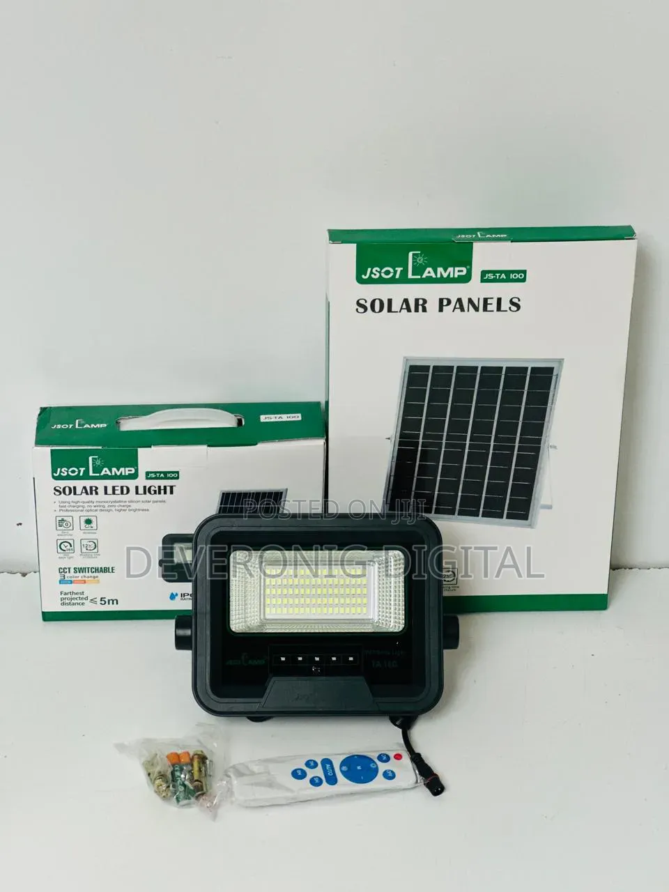 *Ta 100w Solar Floodlight*