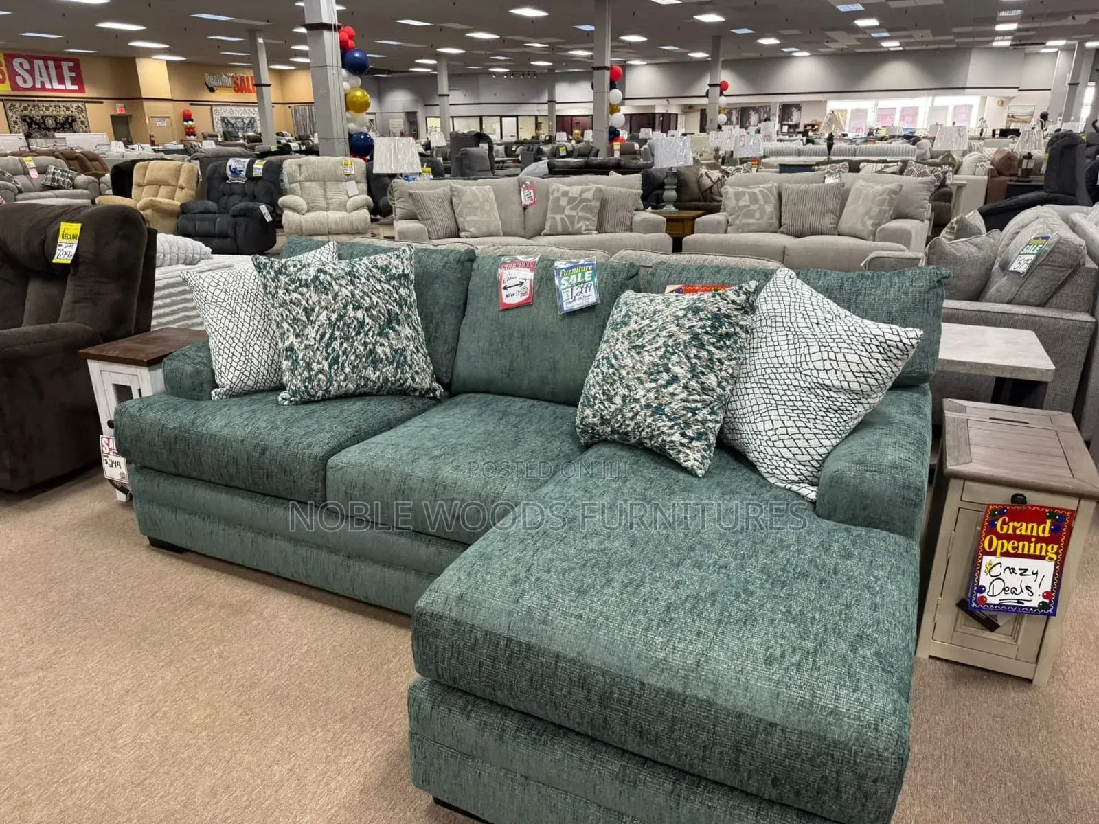 5 Seater L-Shaped Sofa