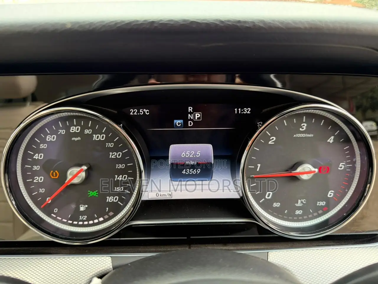 Mercedes-Benz E220 2016 Gray