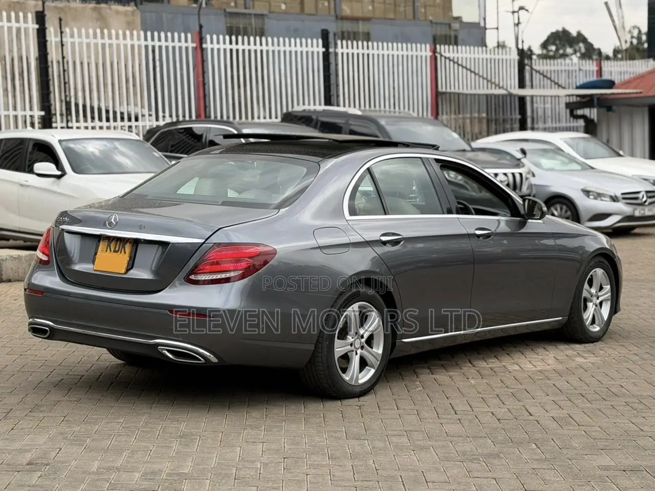 Mercedes-Benz E220 2016 Gray
