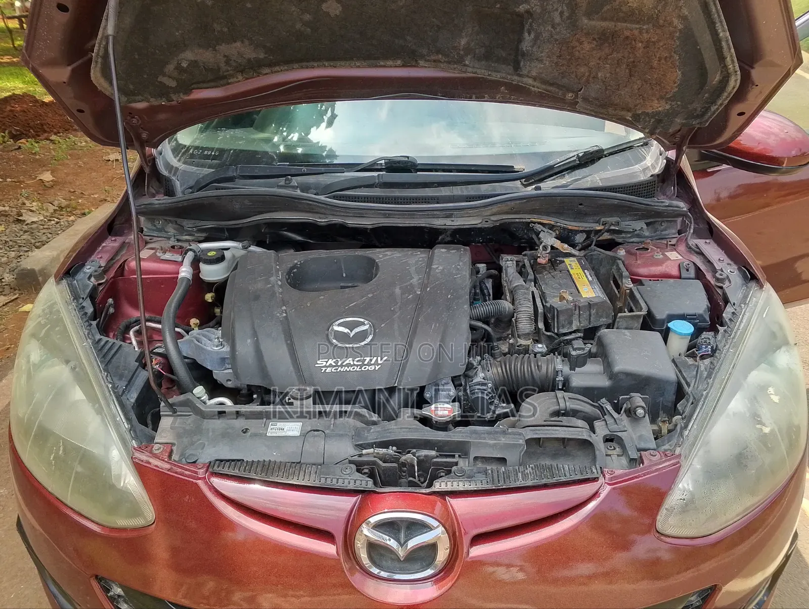 Mazda Demio 2013 Red
