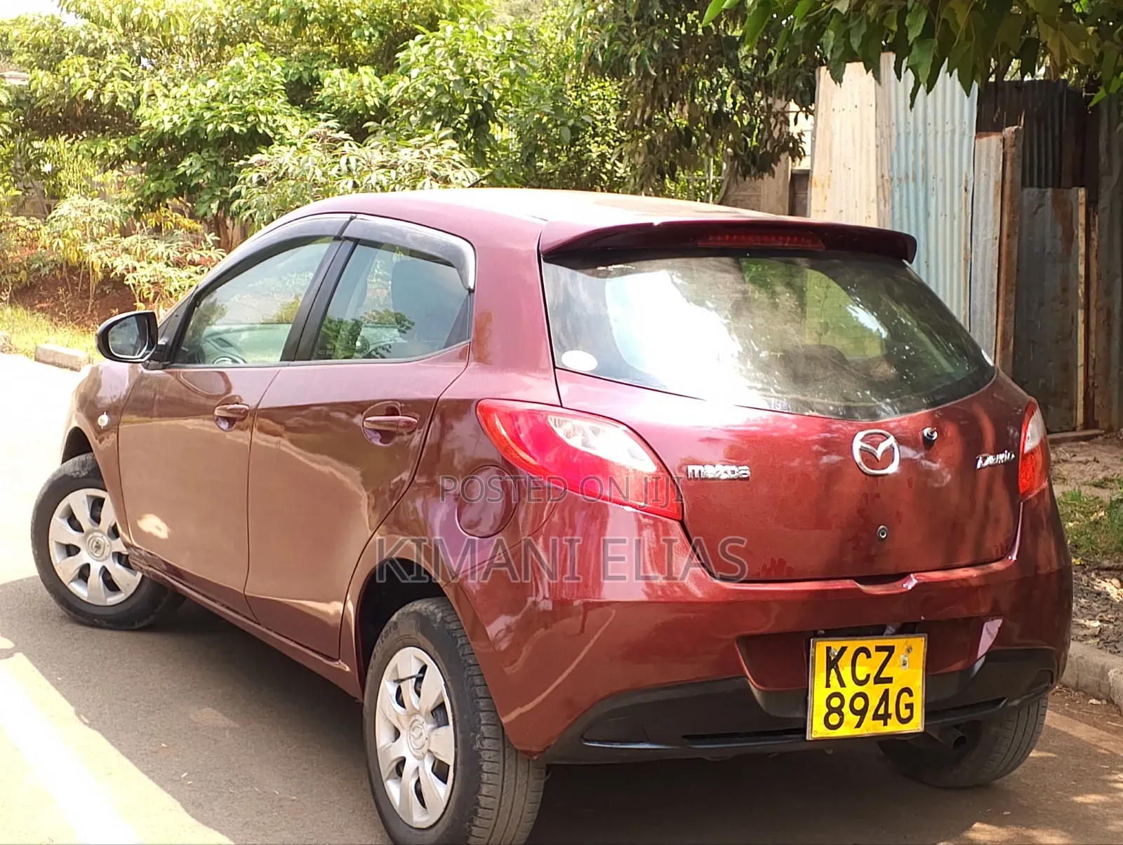 Mazda Demio 2013 Red