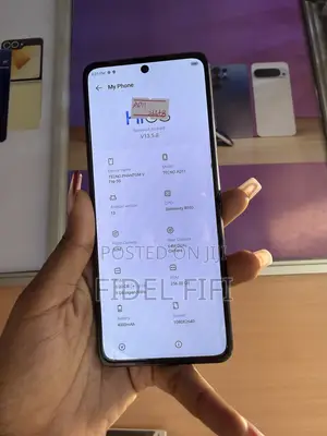 New Tecno Phantom V Flip 5G 256 GB Black