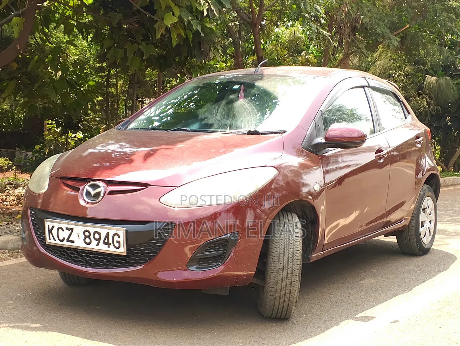 Mazda Demio 2013 Red