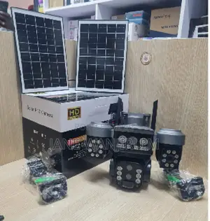 New V380 Pro 4g Outdoor Security Camera With Dual Solar Panels PTZ