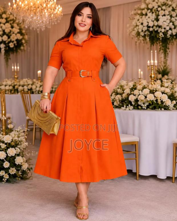 Linen Skater Dress