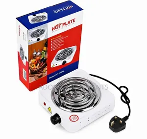 Electric Hotplate Portable, Single-Coil With Adjustable Control Knob