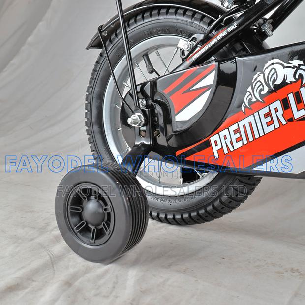 Premier Lion 12-Inch Children's Bike – Black Edition