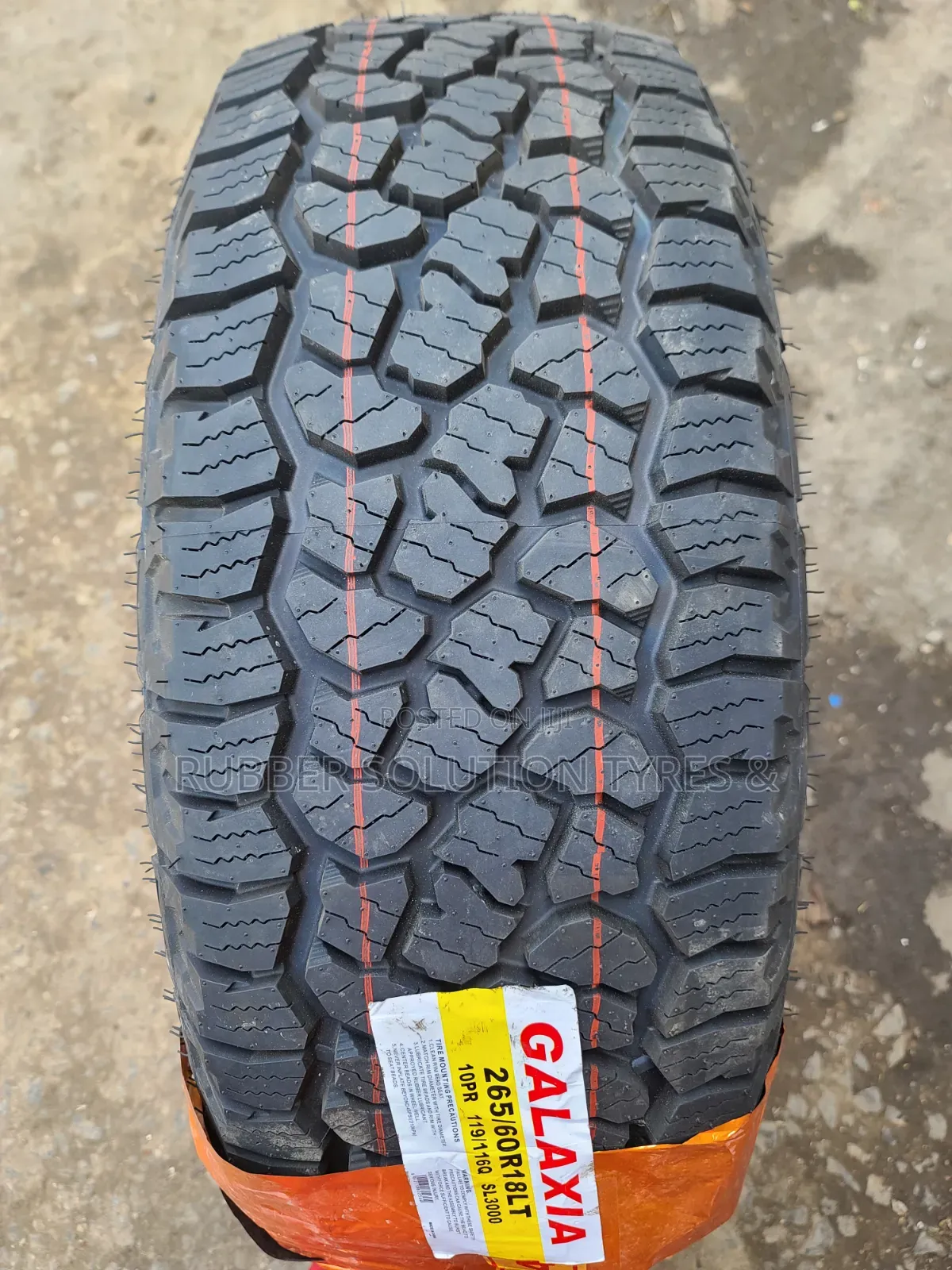 265 /60 R18 Galaxia Tyres Lt 10pr All-Terrain