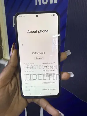 Samsung Galaxy A54 128 GB White