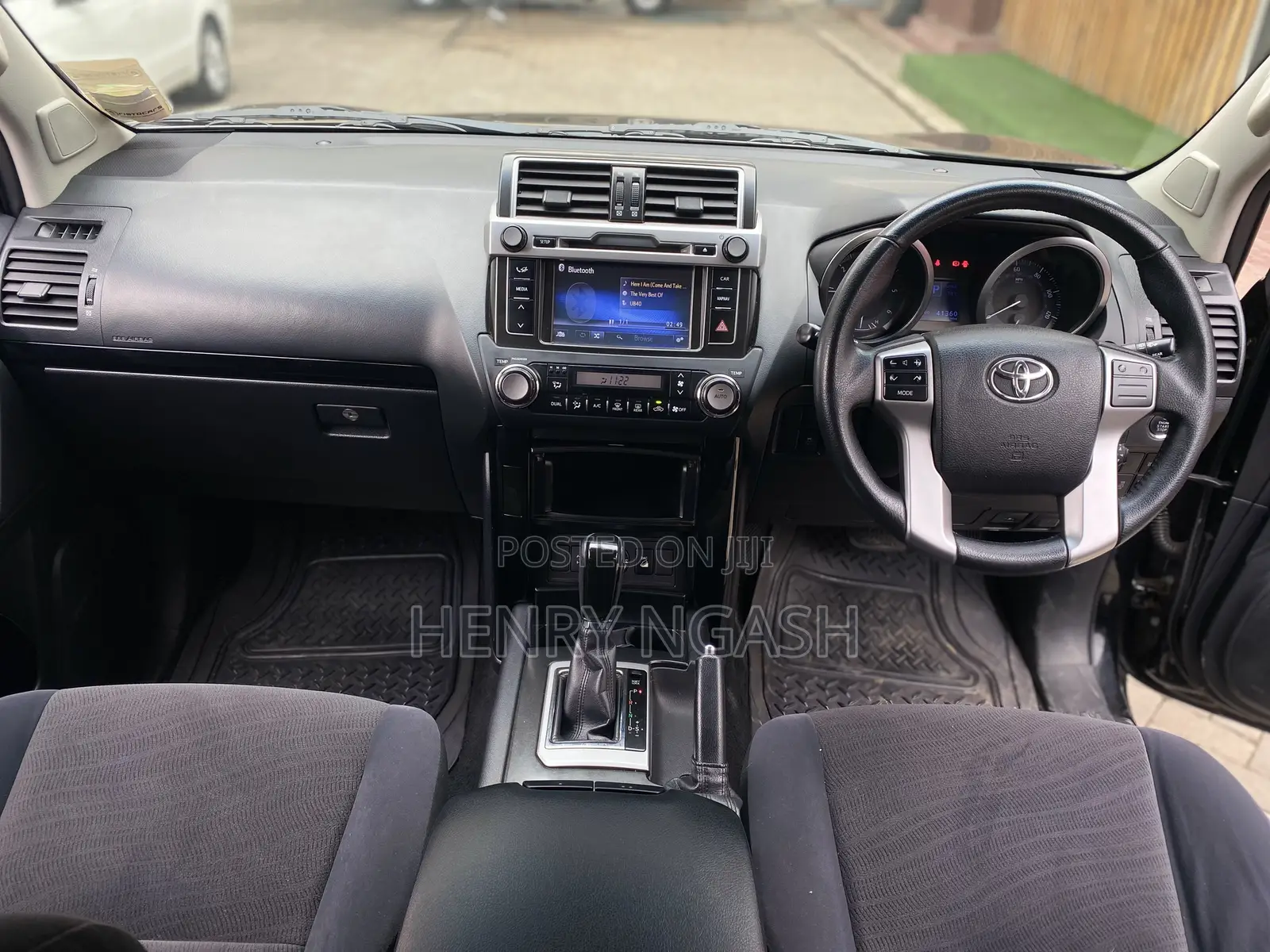 Toyota Land Cruiser Prado 2016 Black