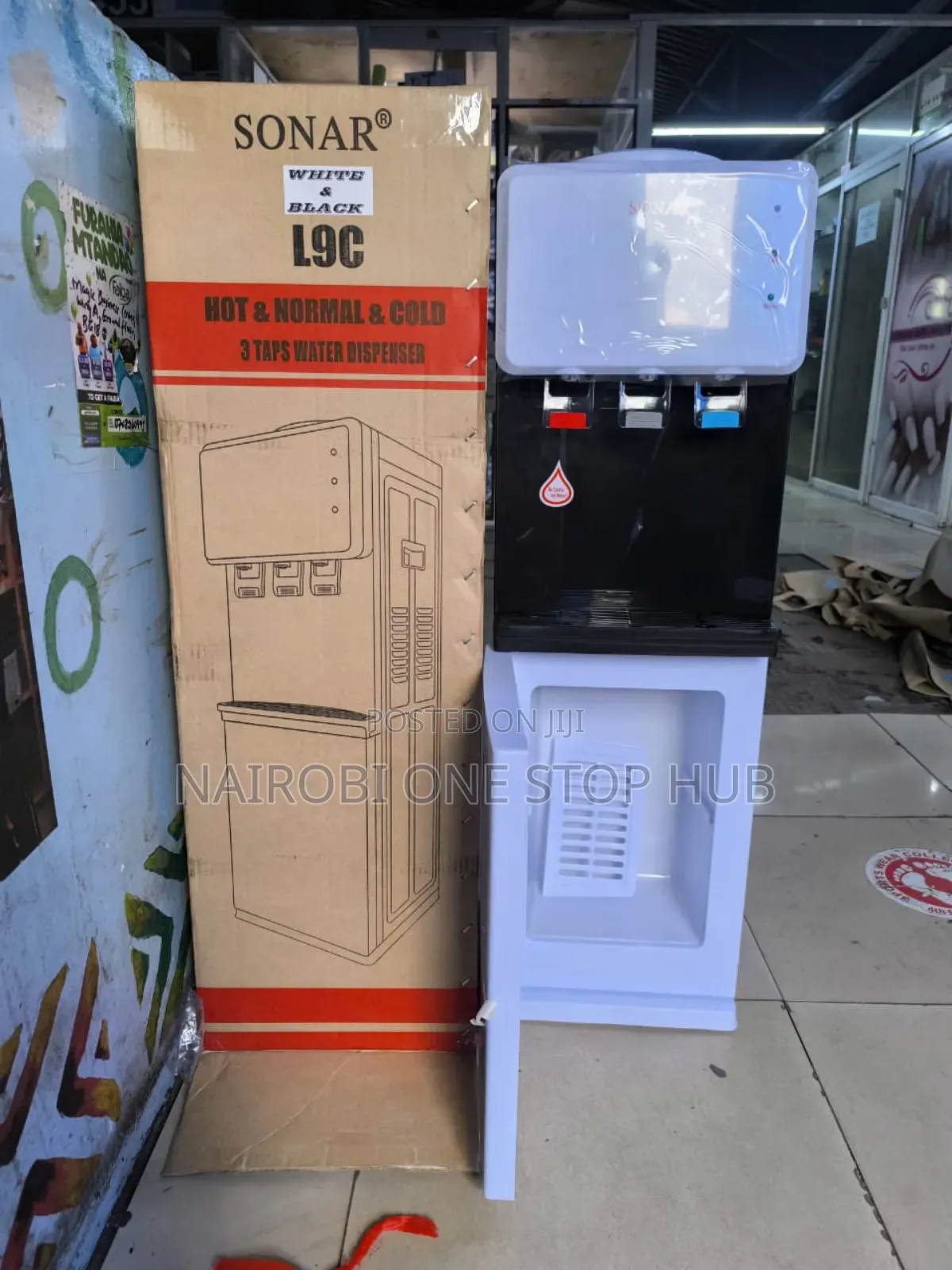 Sonar Water Dispenser 3 Taps