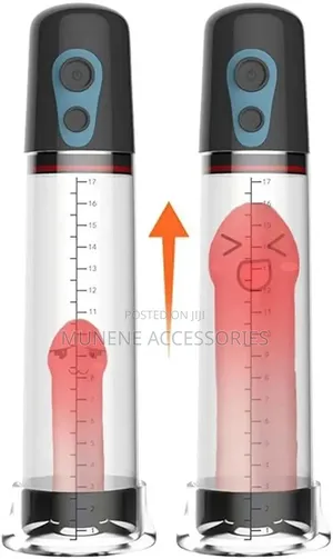 Electric Penis Enlargement Vacuum Pump 4 Suction With Digital Display,