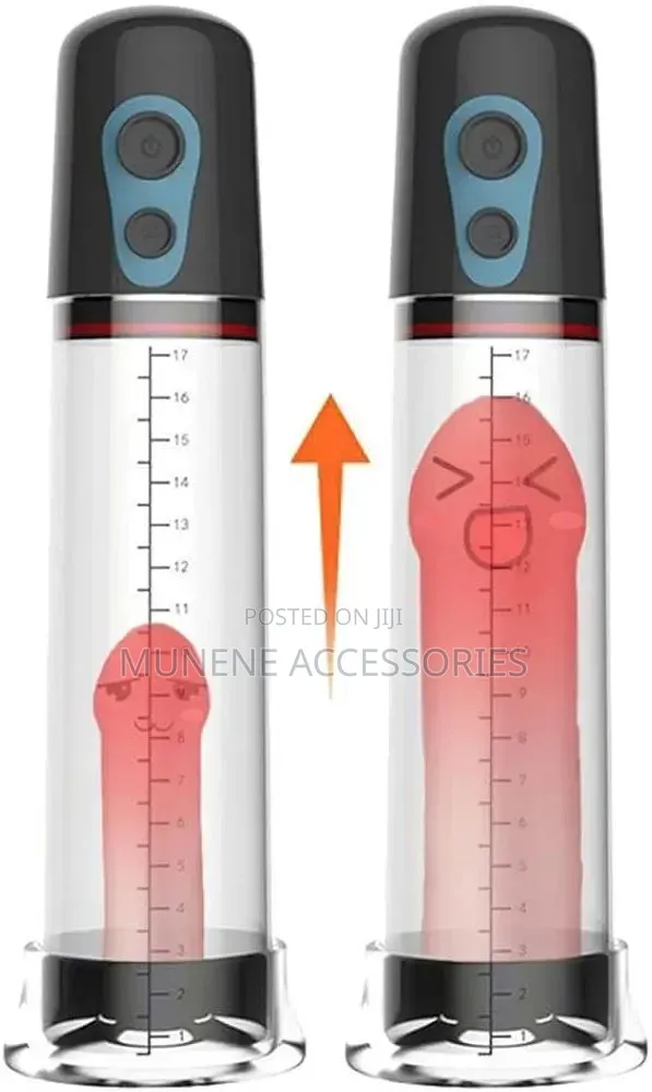 Electric Penis Enlargement Vacuum Pump 4 Suction With Digital Display,