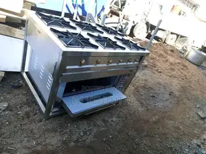 Combined Cooker Unit(Six Burner and a Single Deck Oven