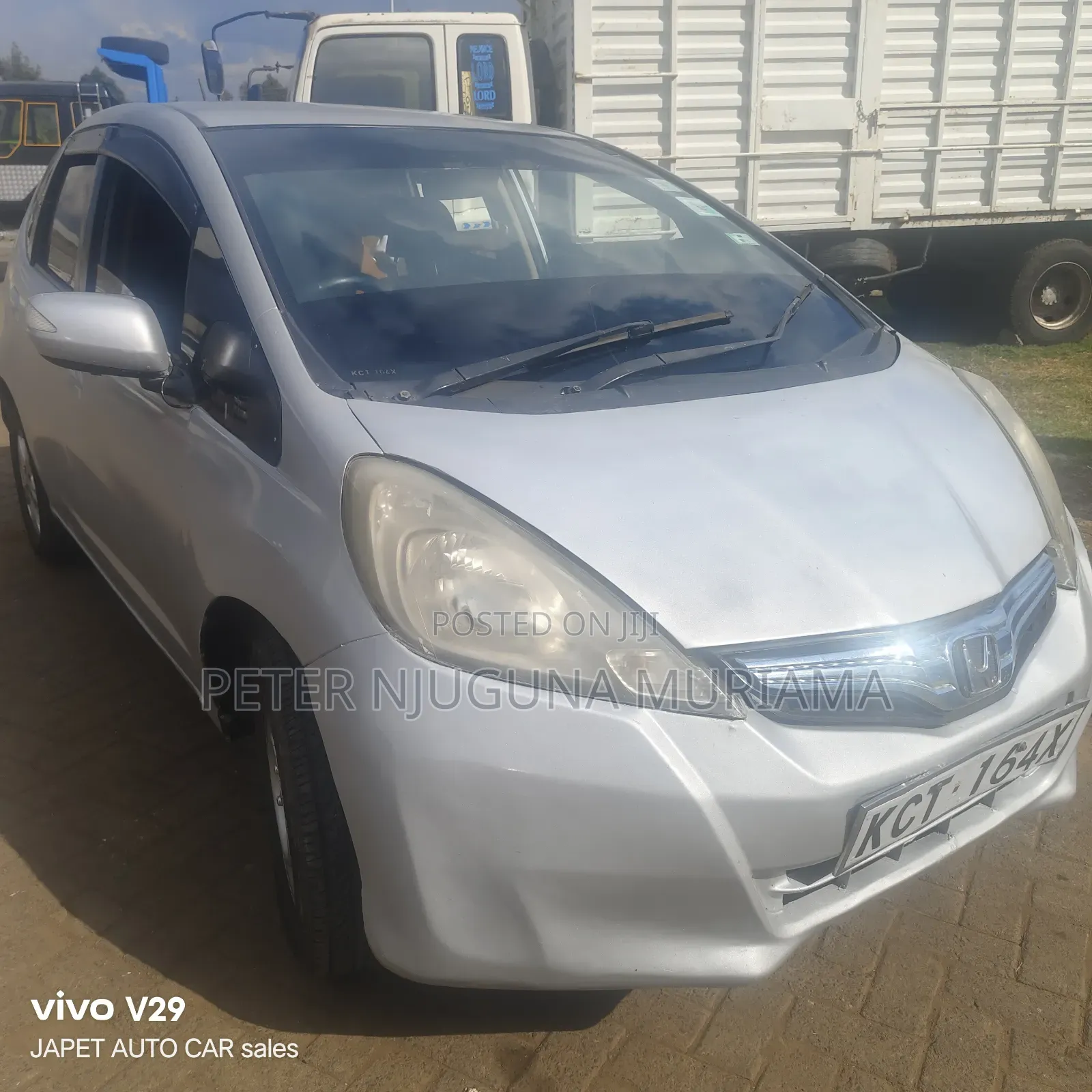 Honda Fit 2012 Silver