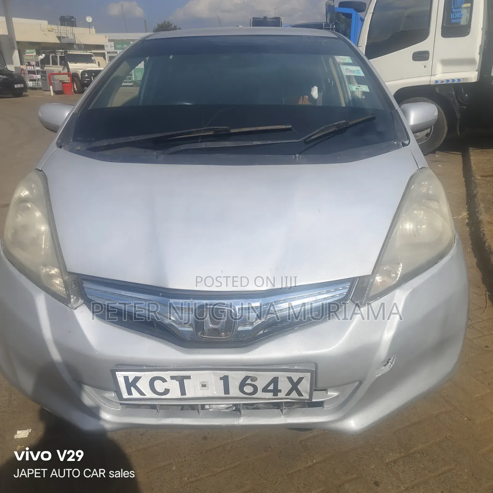 Honda Fit 2012 Silver