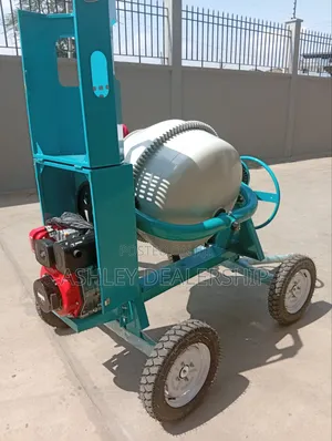 Portable 4-Wheel Site Concrete Mixer