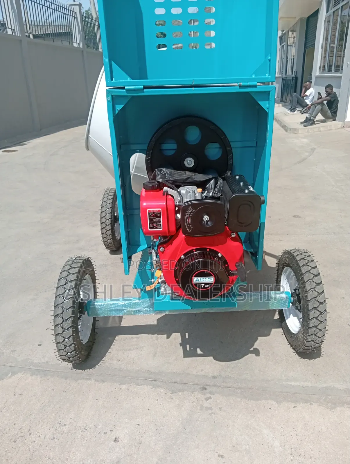 Portable 4-Wheel Site Concrete Mixer