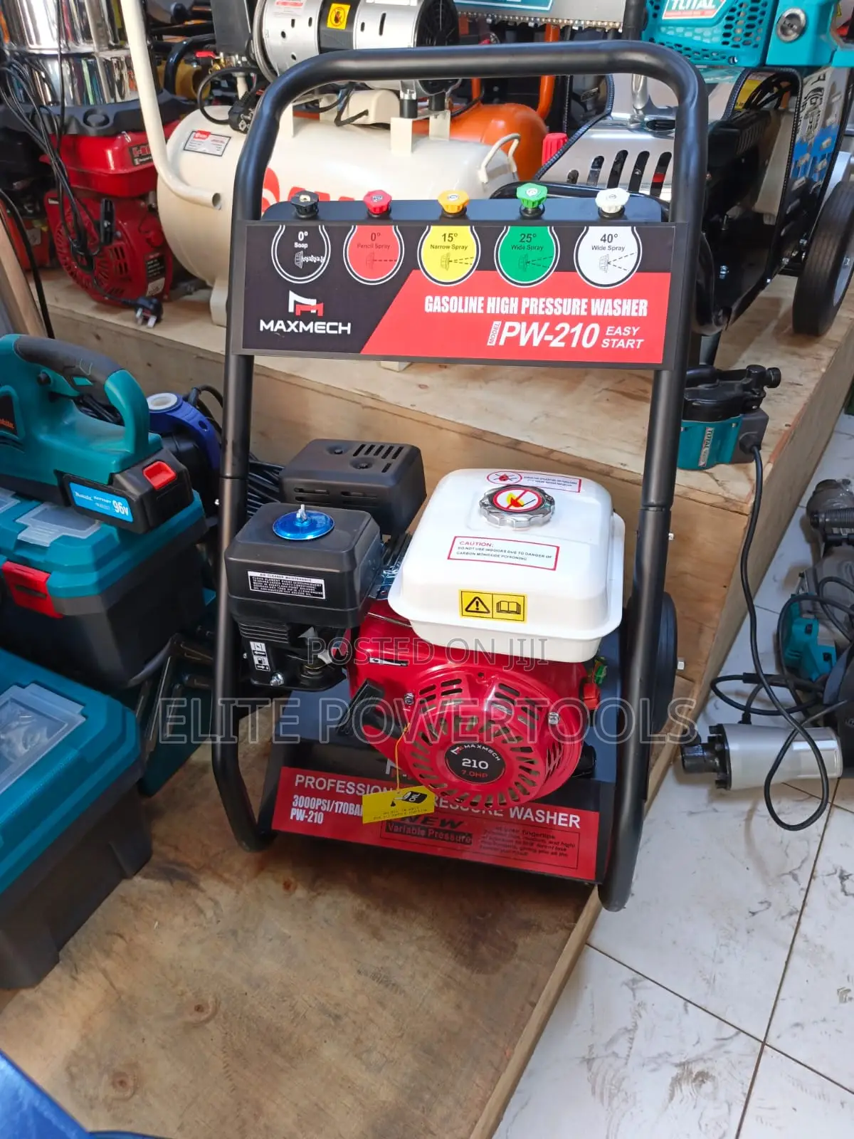 Maxmech Pw-210 Gasoline High Pressure Washer