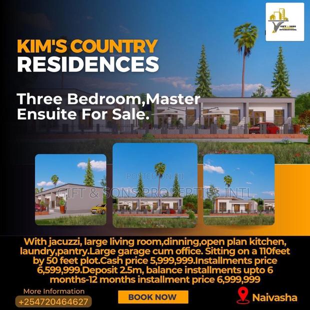 3bdrm Apartment in Oak Residence Gated, Olkaria for sale