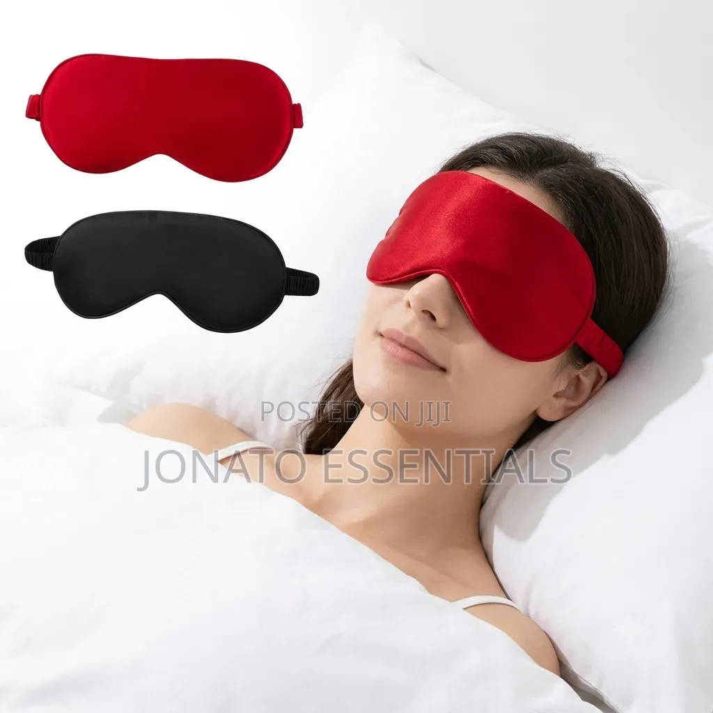 Silk Sleep Mask Pure Satin Eye Mask for Sleeping Blackout Blindfold