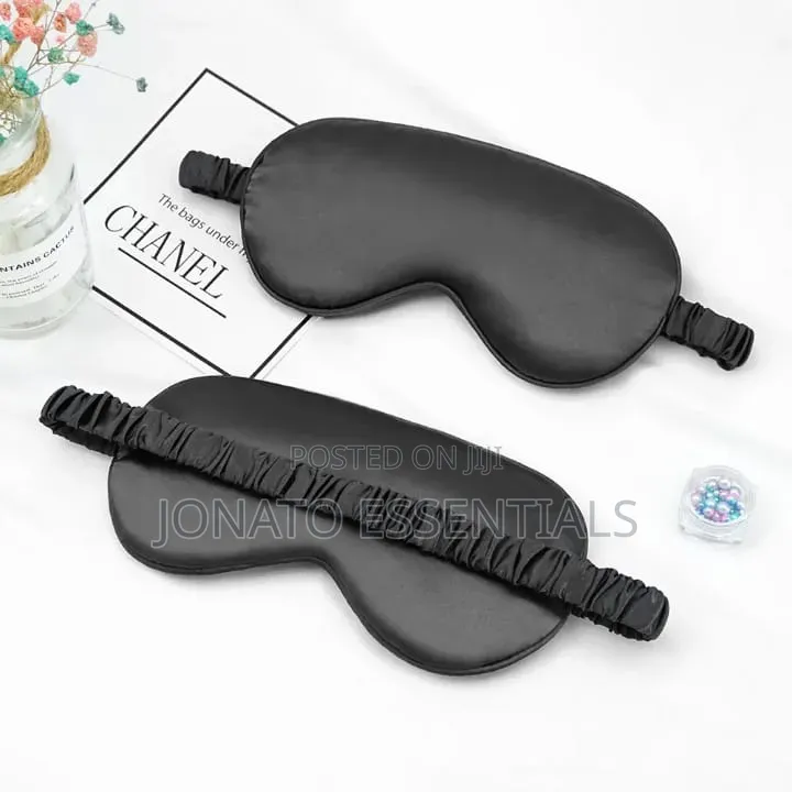Silk Sleep Mask Pure Satin Eye Mask for Sleeping Blackout Blindfold